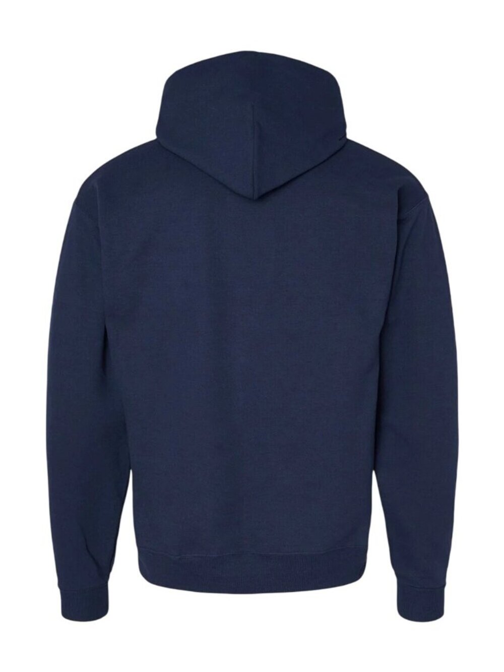 Sweatshirt Navy Hoodie No Zip Hanes Large Pocket Comfort Blend